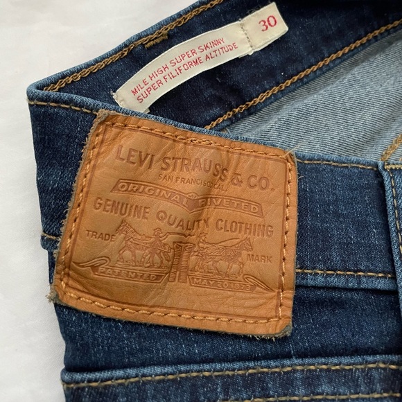 Levi's Denim - Levi’s Mile High Super Skinny Jeans